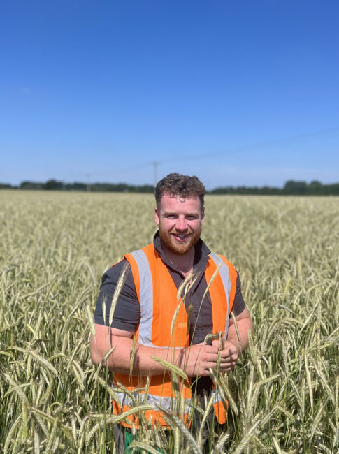 Ollie Tait, Feedstock Manager, Farming Team